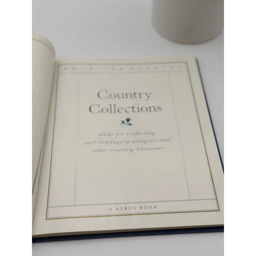 Vintage Time-Life American Country Collections Hardcover Pottery Folk Art Book